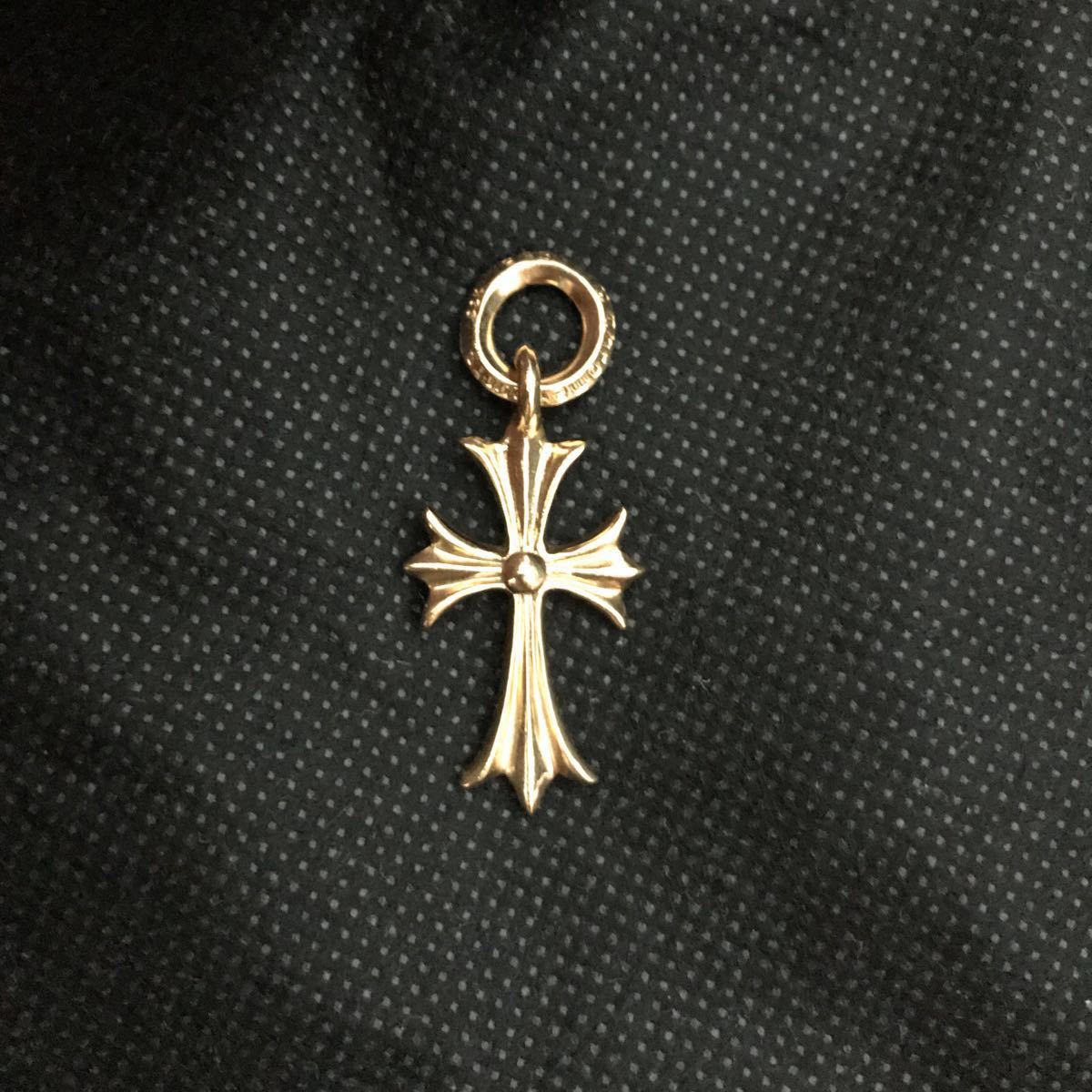 クロムハーツ CHROMEHEARTS 22k タイニーCHクロスチャーム オールド