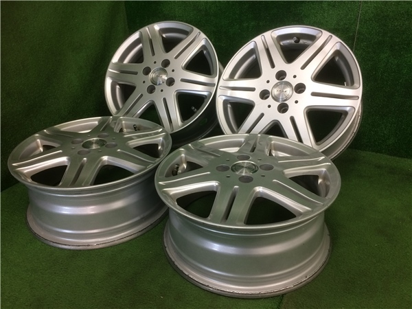 15インチ 6j pcd100 4h－100の通販 -15インチ アルミホイール 4穴 4穴 