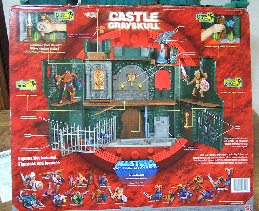 マスターズオブザユニバース グレイスカル城 MOTU CASTLE GRAYSKULL