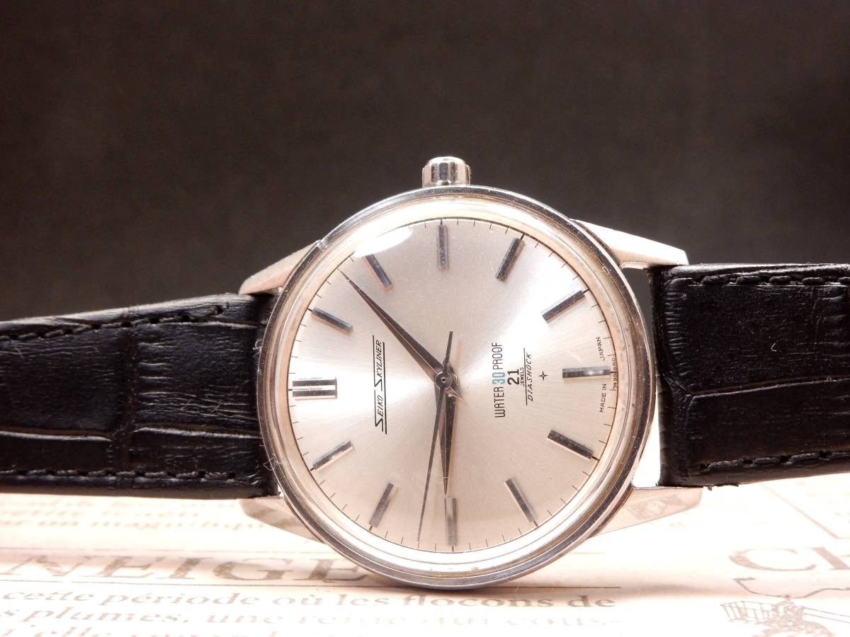 稼働 訳あり SEIKO SKYLINER セイコー スカイライナー 14092 21石 