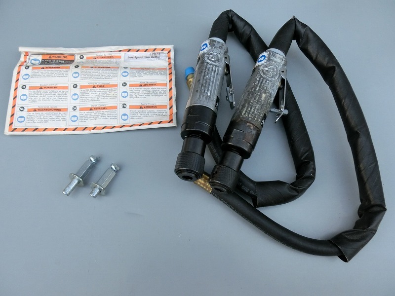 セール，お買い得 Chicago Pneumatic シカゴ ニューマチック TIRE BUFFER CP873 本体2本 低速2800rpm バフがけ グラインダー エアツール(エアーグラインダー)｜売買されたオークション情報、yahooの商品情報をアーカイブ公 エアーグラインダー