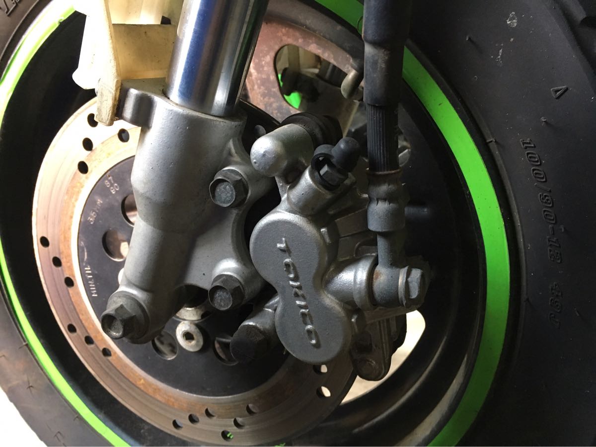 KDX125SR KSR50/80 2pot キャリパーセット