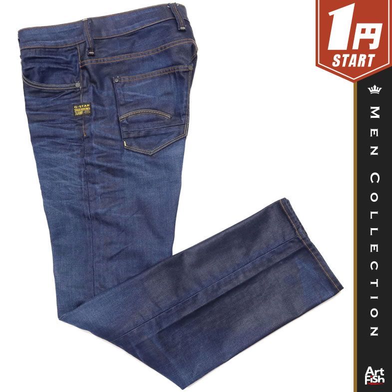 G-STAR 0 raw ストレッチ スリム Tapered 1円 新品 G-STAR RAW／33 