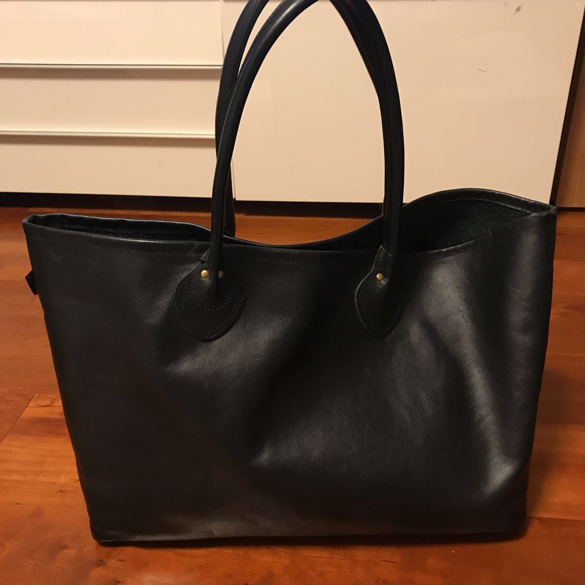 ロンハーマンvanson 黒 レザートートバッグ 【公式通販】
