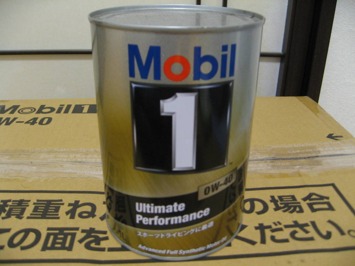 0 0W-40 Mobil 20L モービル1 Motor Synthetic Full エンジンオイル 