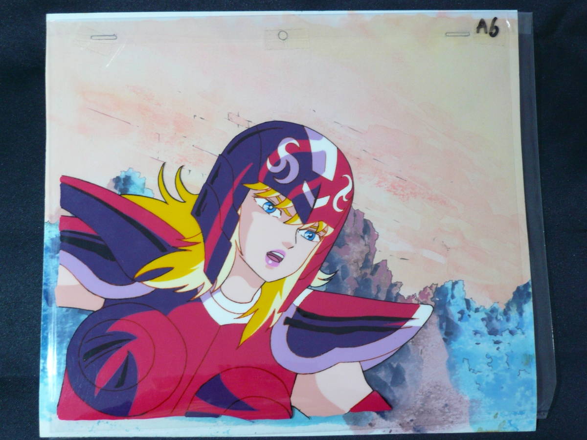送料無料　セル画　聖闘士星矢　ポセイドン編　マーメイド　テティス　車田正美　週刊少年ジャンプ　東映アニメーション