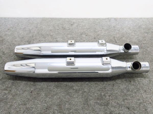 ハーレー スポーツスター 北米マフラー バロニーカット スリップオン