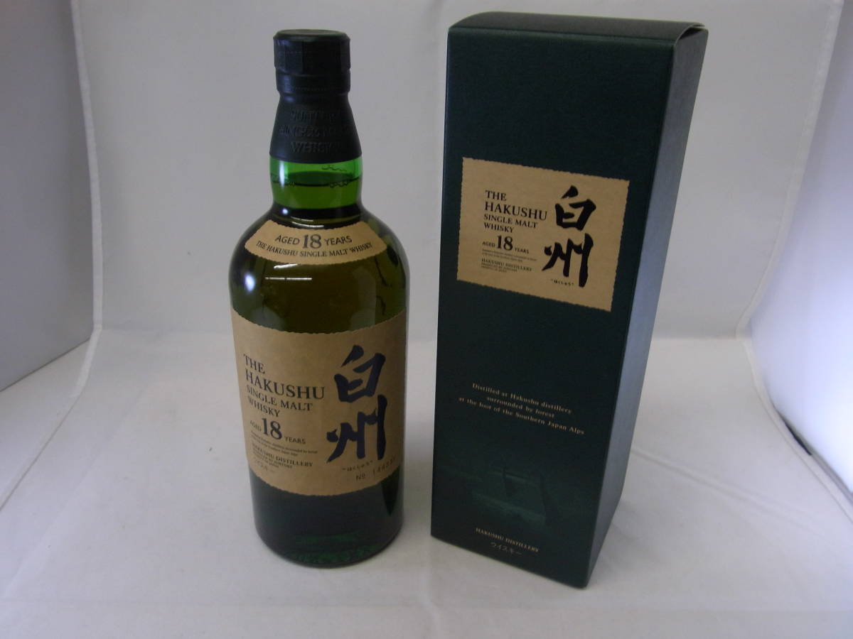 サントリー サントリー白州 18年 シングルモルト 700ml 1本 ☆未開栓