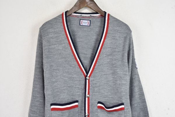 A30181/イタリア製 MONCLER モンクレール メンズ 銀釦カーディガン
