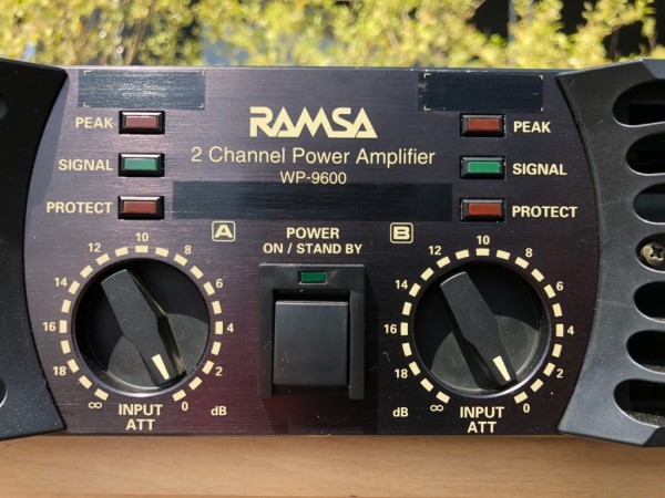 定価26万 Panasonic RAMSA WP-9150 パワーアンプ ジャンク品 メーカー