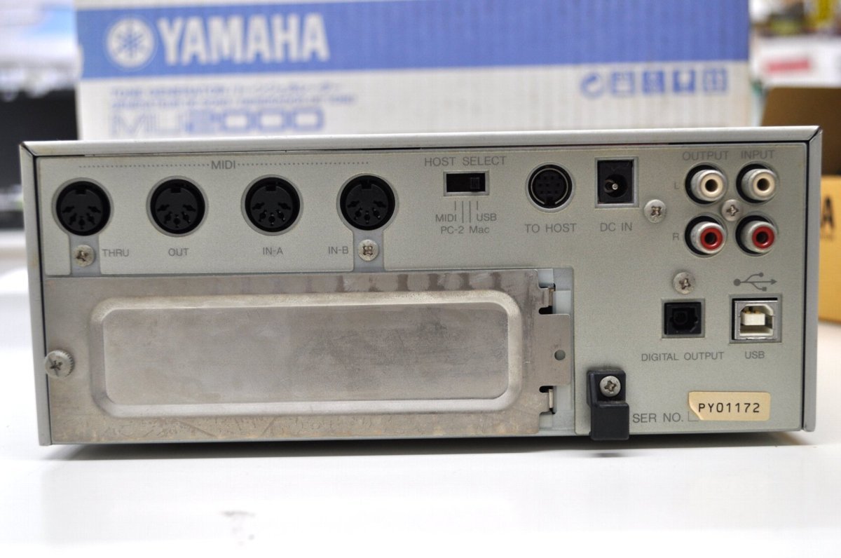 通電確認のみ】 YAMAHA MU2000 TONE GENERATOR 音源モジュール 通電確認のみ】 YAMAHA MU2000 TONE GENERATOR 音源モジュール