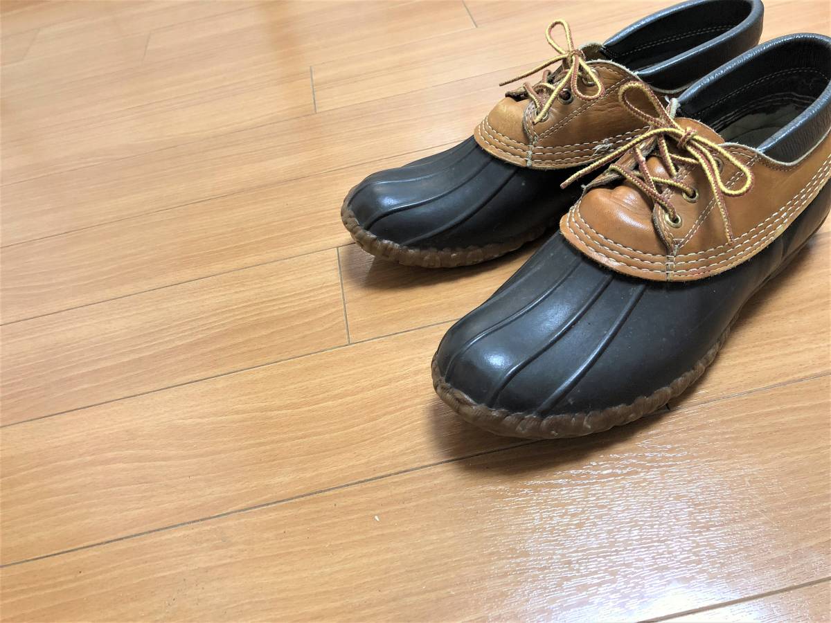 USA製 ビーンブーツ 80s 3ホール エルエルビーン メンズ Bean ガム