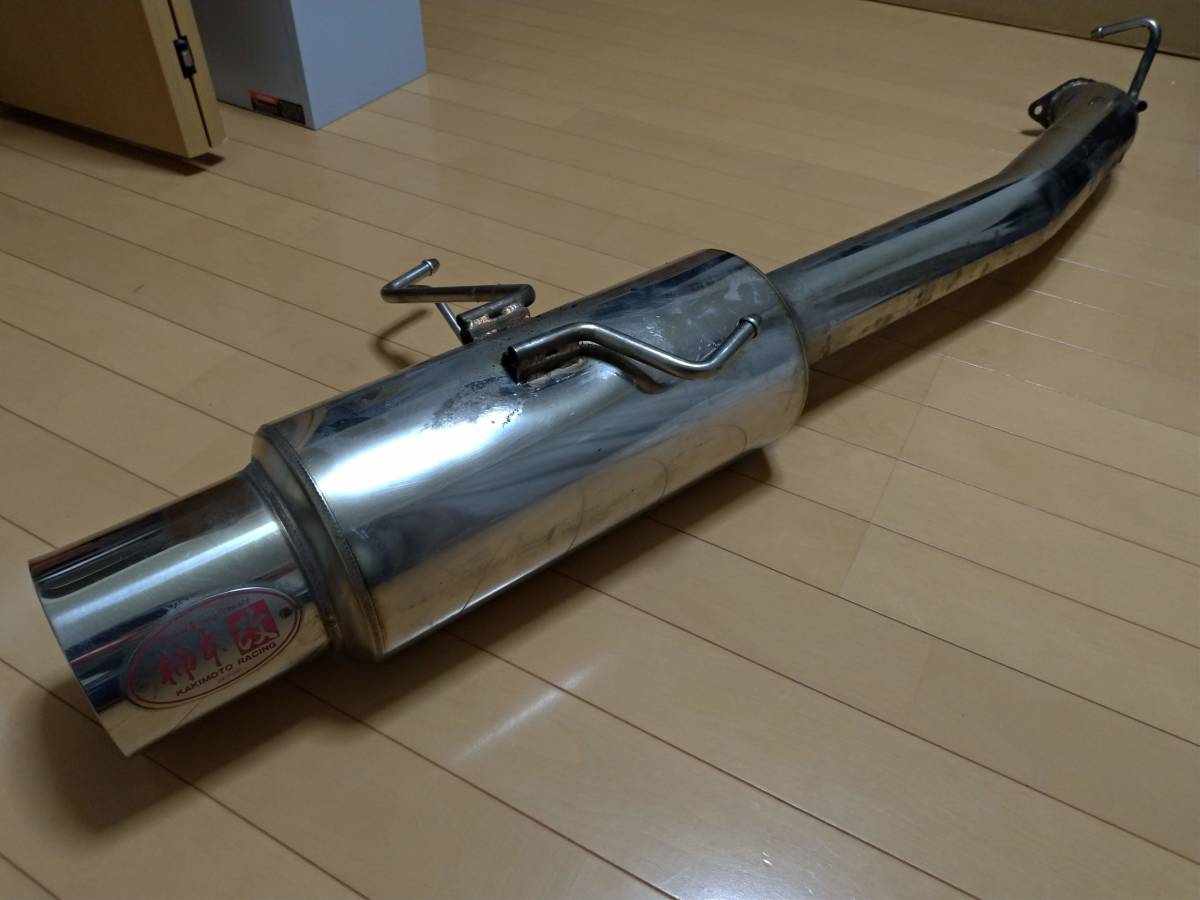 柿本改 マフラー レガシィBE5 BH5 規制前 FULLMEGA HYPER レガシィ 超