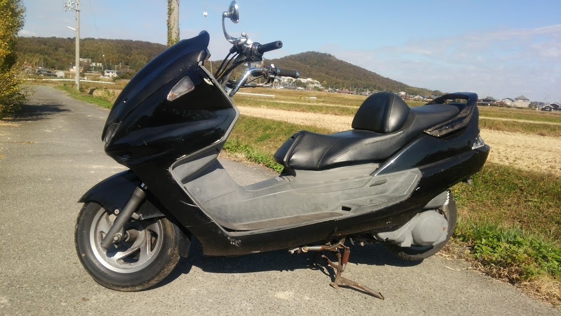 希少 初代 マジェスティ250 機関及び電装は良好。一通り整備済み 