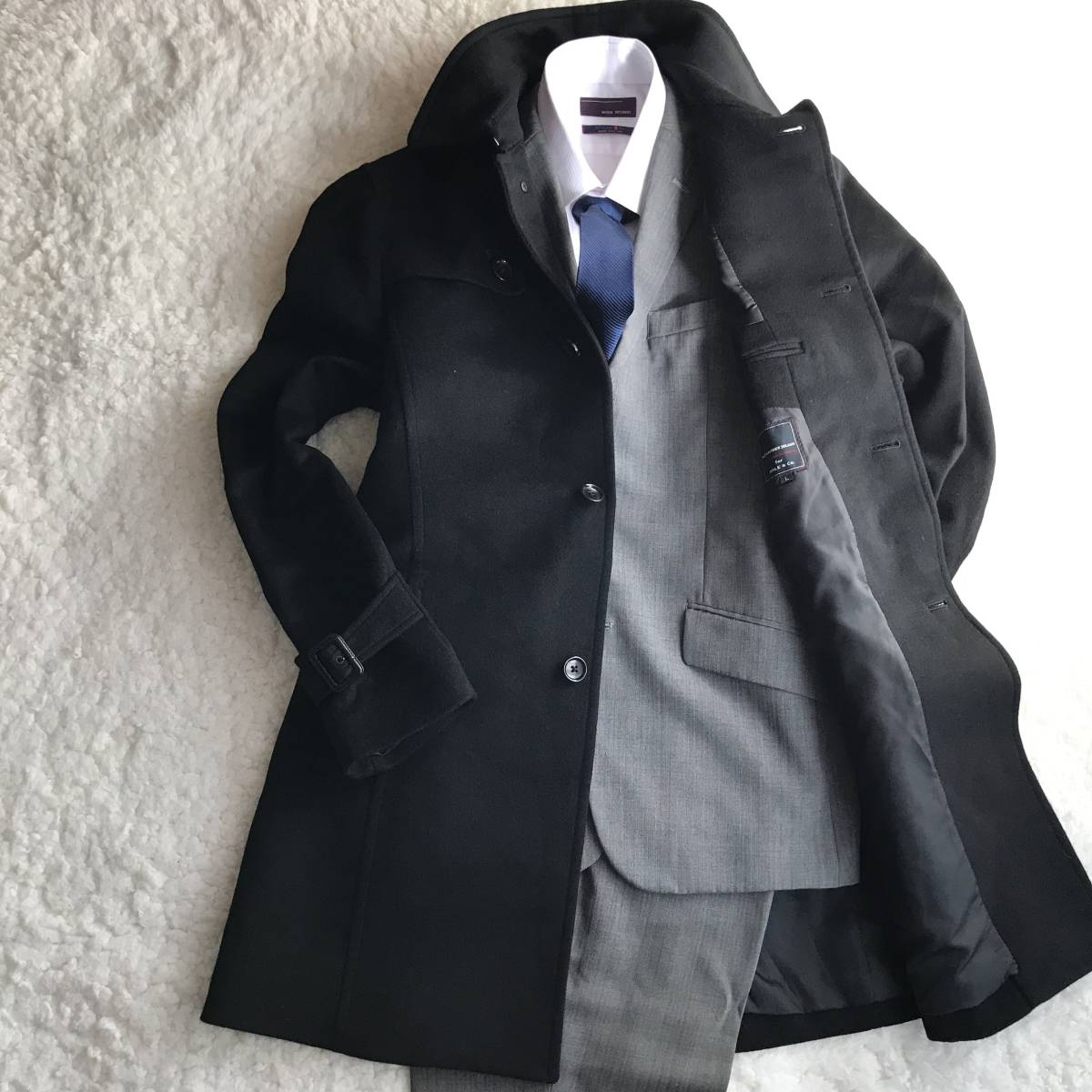 美品！】ALEXANDER JULIANアレキサンダー ジュリアン カシミヤ×ウール 