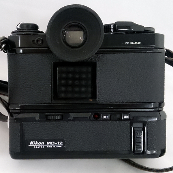 Nikon FE ニコン FE ブラックボディ モータードライブMD-12 おまけレズ