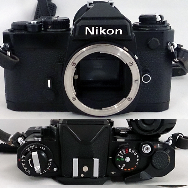 Nikon FE ニコン FE ブラックボディ モータードライブMD-12 おまけレズ