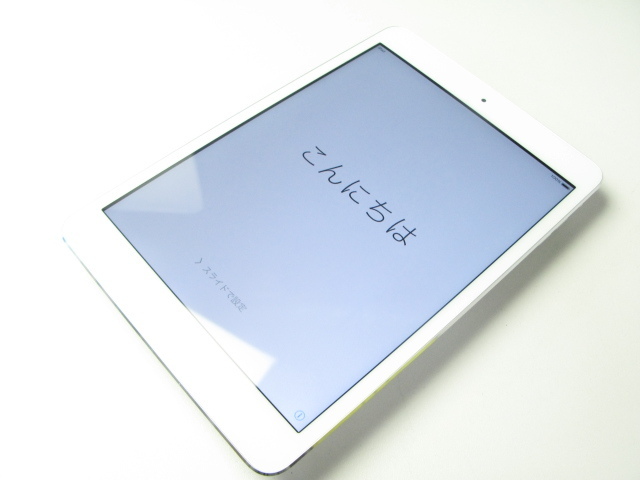 iPad mini Wi-Fiモデル16GBホワイト MD994J/A MD531J/Aのモデル iPad 