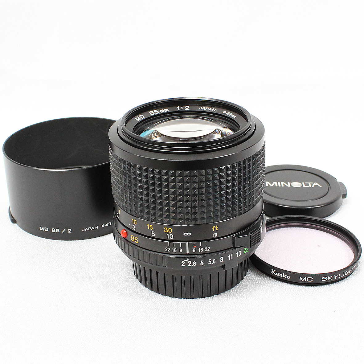 MINOLTA ミノルタ MD 85mm F2 中古品 【公式通販】