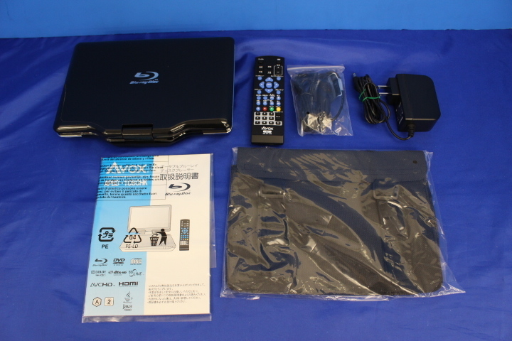 M7777/AVOX 10インチポータブル ブルーレイプレーヤー APBD-1080HK