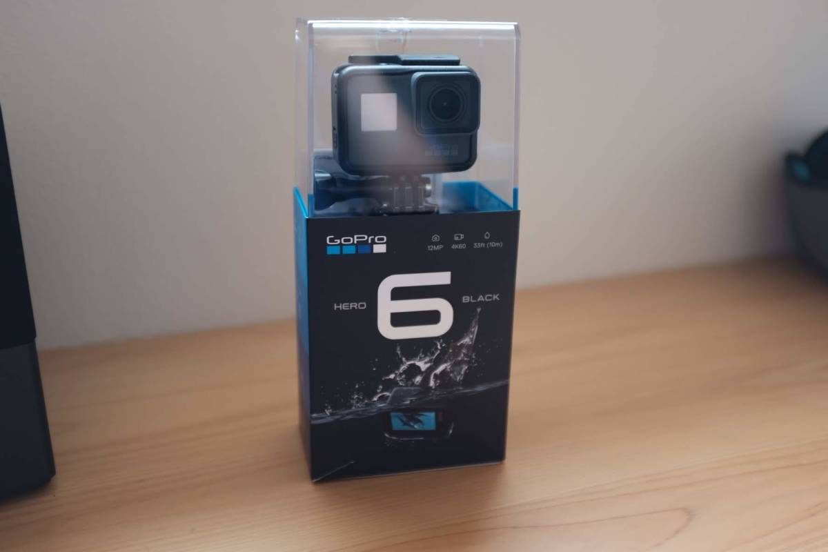 美品・中古】GOPRO HERO 6 BLACK 【送料無料】 【公式通販】
