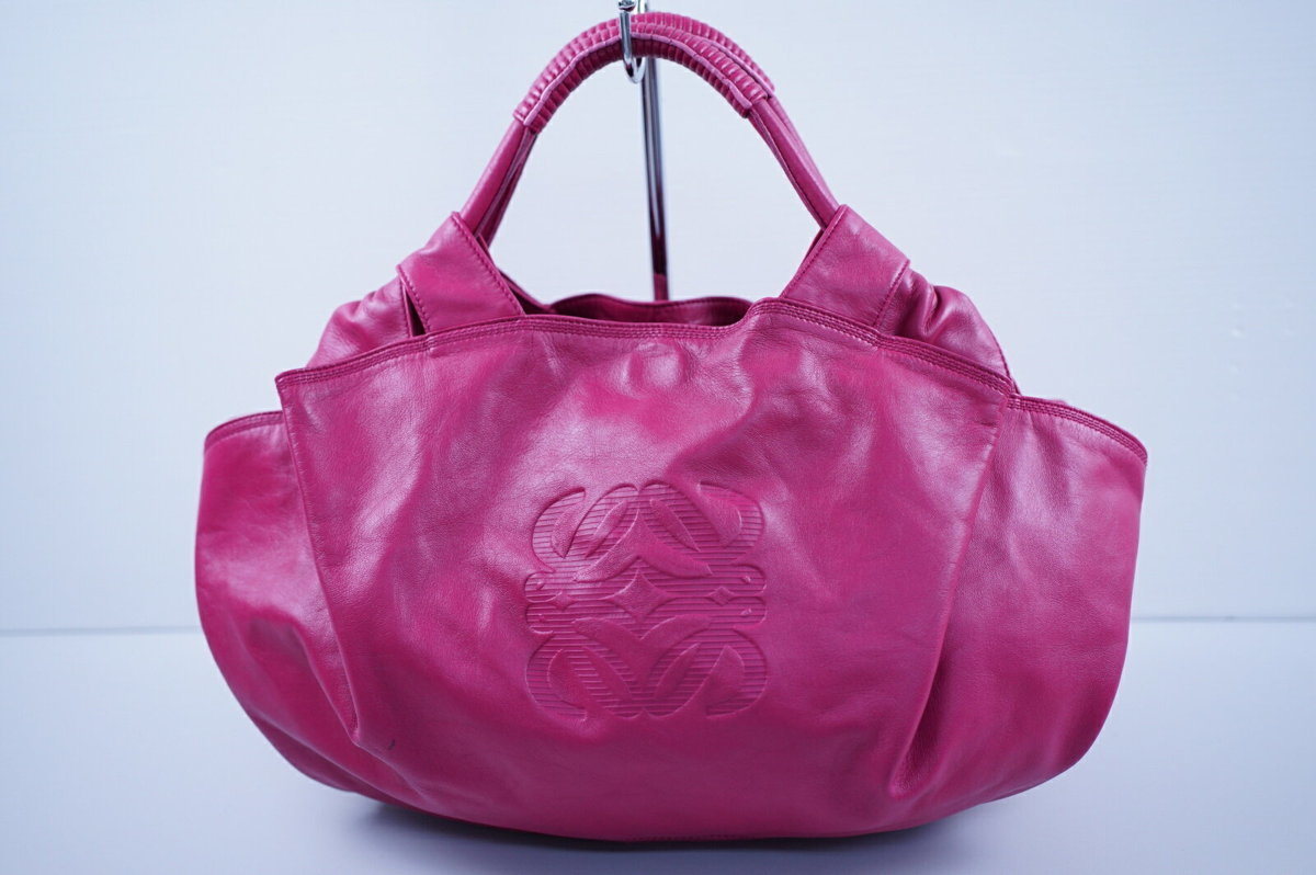 1円スタート！本物極美品 LOEWE ロエベ ナッパアイレ ハンドバッグ 