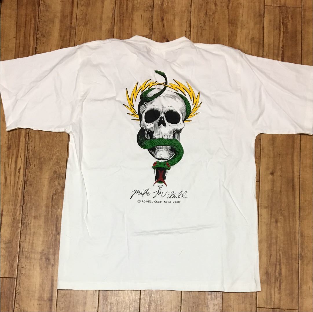 デッド 80s Powell パウエル Tシャツ L ビンテージ thrasher サンタ