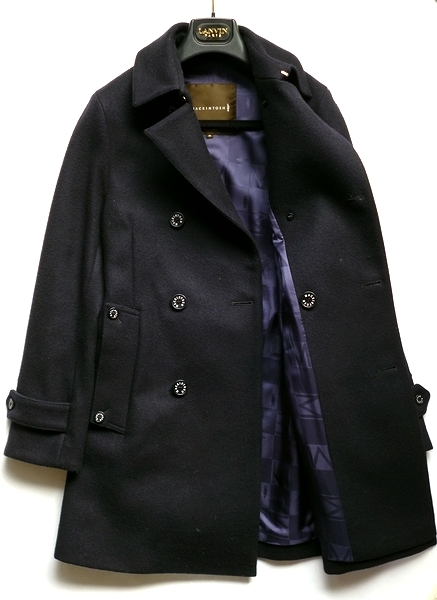 MACKINTOSH トレンチコート フェトラー 36 ネイビー MACKINTOSH マッキントッシュ FETLAR フェトラー ソフトメルトン