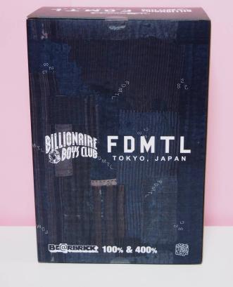 ベアブリック ☆ BE@RBRICK BILLIONAIRE BOYS CLUB × FDMTL 100