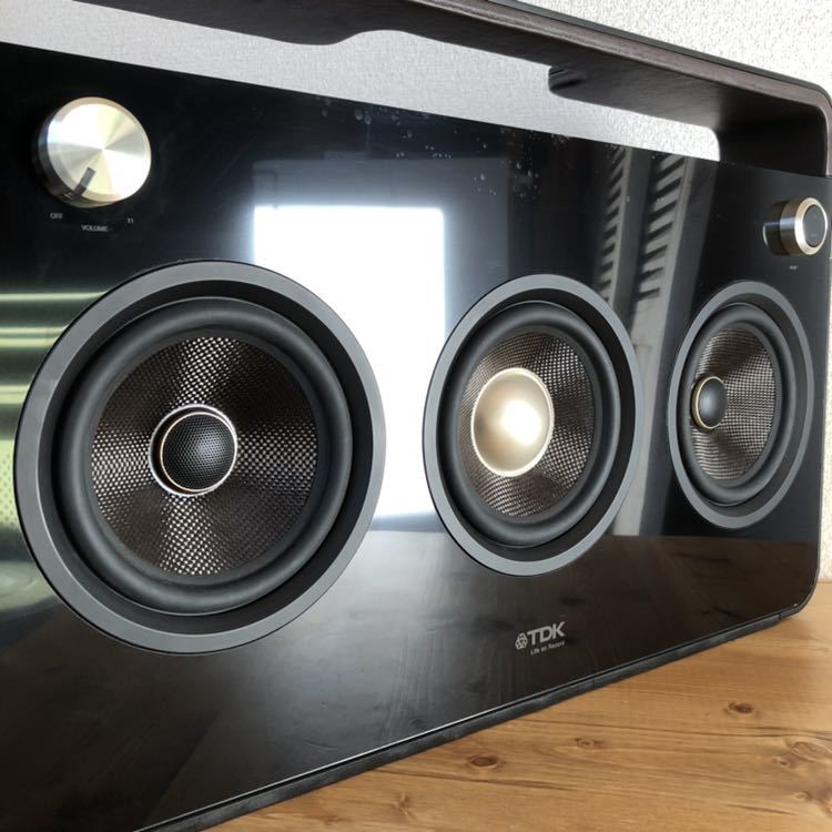 美品【TDK】3 Speaker Boombox◆SP-XA6803◆2.1chステレオアクティブスピーカー◆iPod/iPhone対応◆Xaプレミアムシリーズ