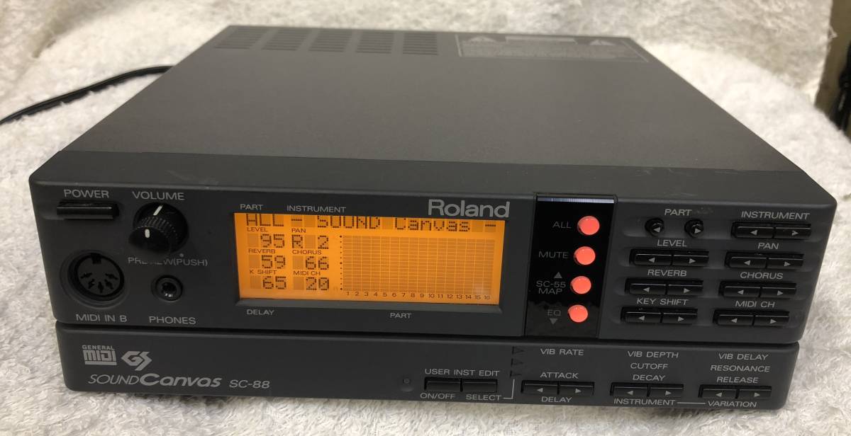 Roland SOUND Canvas SC-88 Roland Sound Canvas General pro SC