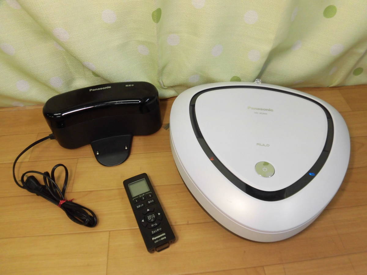 美品 ロボット掃除機 パナソニック Q-KC ホワイト MC-RS300 【公式通販】