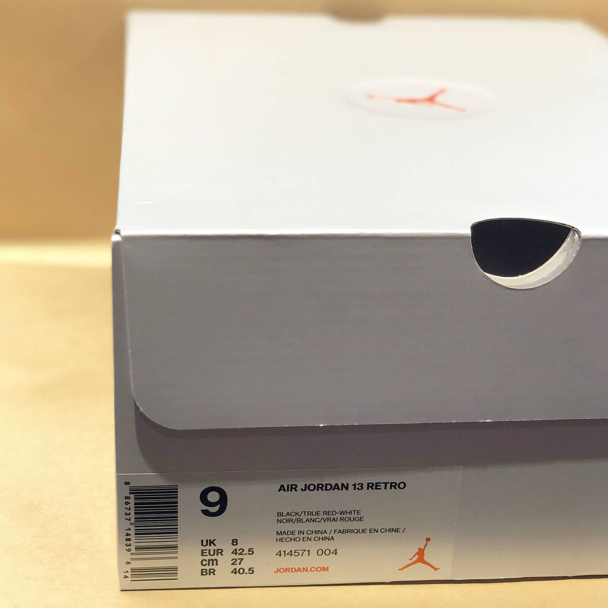 US9 27cm NIKE AIR JORDAN 13 RETRO 414571-004 エアジョーダン BRED
