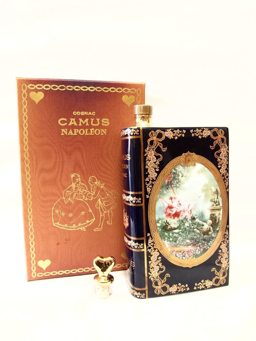 CAMUS カミュ ナポレオン ブック 紳士と淑女 1214g コニャック
