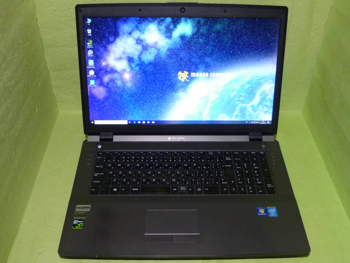 メモリ8GB Core mouseMB-W800B GTX860M GeForce i7-4710MQ Yahoo 