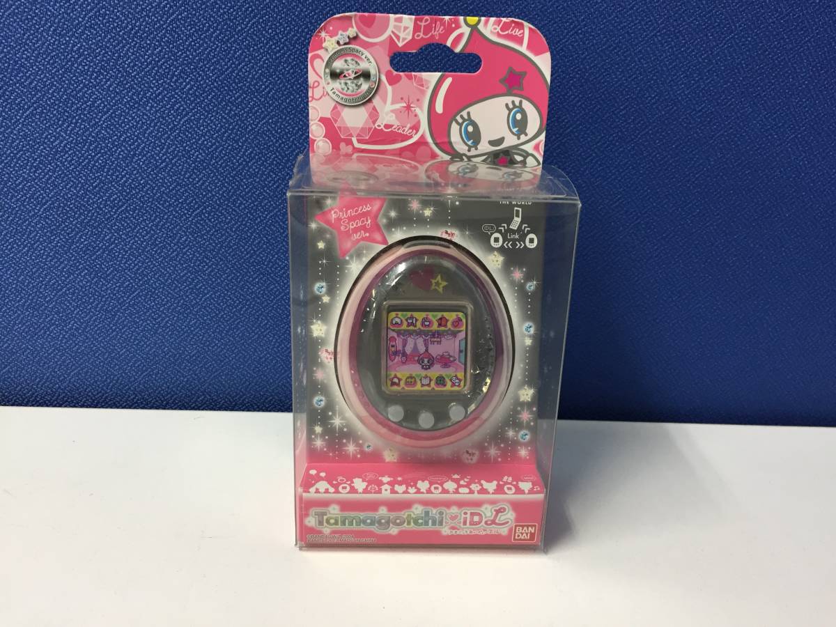 【美品】たまごっち iD L Princess Spacy 黒ピンク ☆Tamagotchi(たまごっち) iD L Princess Spacy ver. ピンクブラック