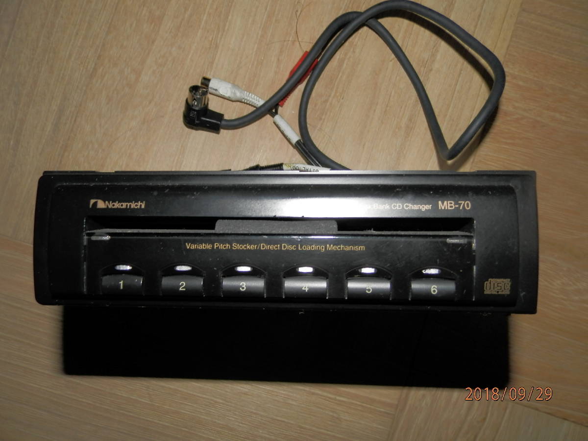 ☆ジャンク品 ナカミチのCDチェンジャー MB-70 Nakamichi ナカミチ MB