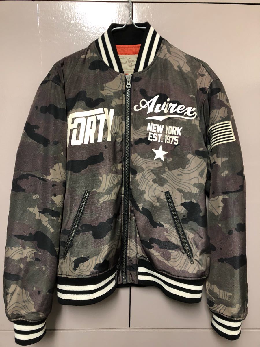 希少］ アビレックス AVIREX NYLON ZIP AWARD JKT No.6152168 40周年 