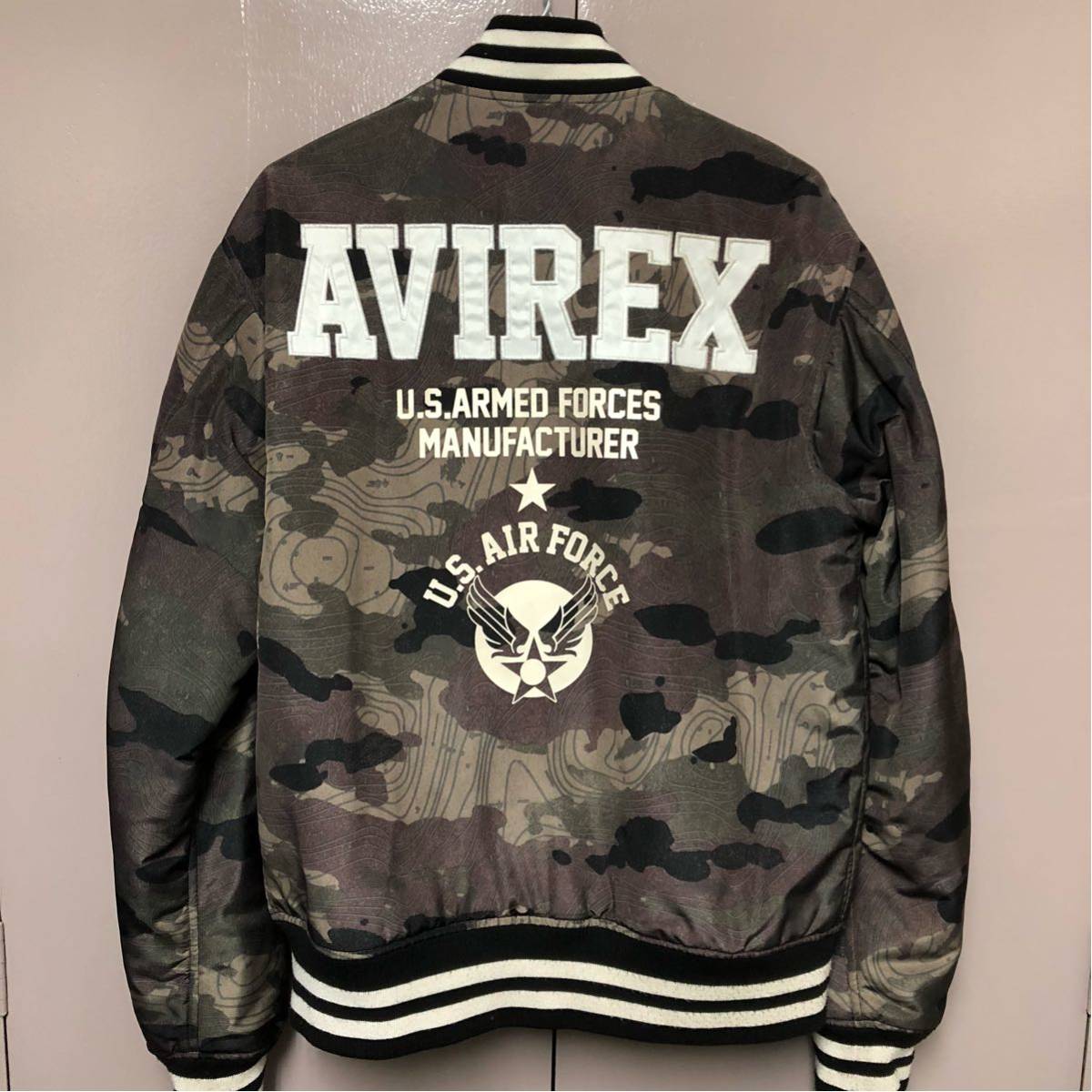 希少］ アビレックス AVIREX NYLON ZIP AWARD JKT No.6152168 40周年 