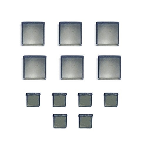 【現品限り！期間限定特価】monofive microUSB(オス)、USB A(オス)コネクタ用 保護カバーキャップ 6個＋6個_2