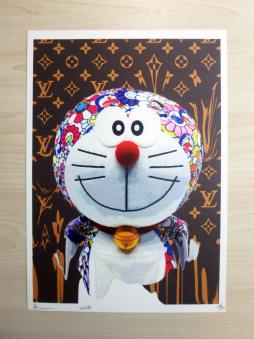 アートポスター】 DEATH NYC 『MON Drip』 ドラえもん A4 送料185円 10