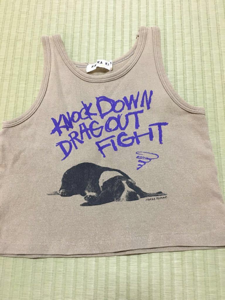 Hakka Kids ハッカキッズ タンクトップ ベージュ 茶 犬 男の子 女の子 110cm 110 105 114cm 売買されたオークション情報 Yahooの商品情報をアーカイブ公開 オークファン Aucfan Com