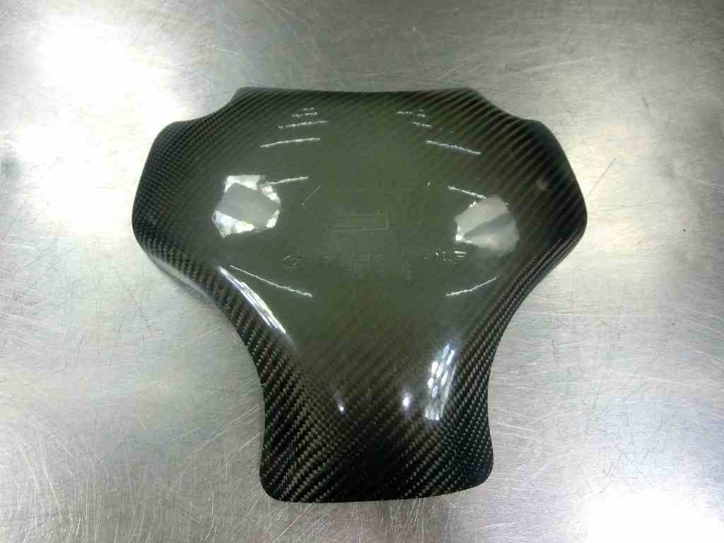 キャンディー入れ ZX-12R クレバーウルフ製カーボンガソリンタンクパッド☆A型、ZX12R