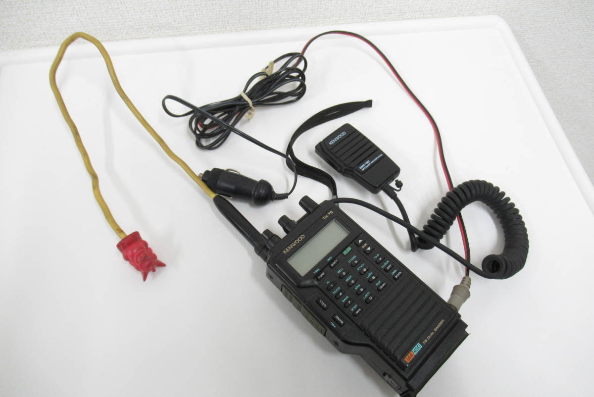 KENWOOD TH-77 トランシーバー 144⁄430MHz帯デュアルバンド TH
