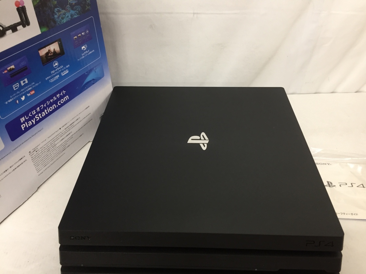 [298-1127-95]☆良品☆PlayStation4 Pro ジェット・ブラック 1TB 2台セット 4K CUH-7100B B01