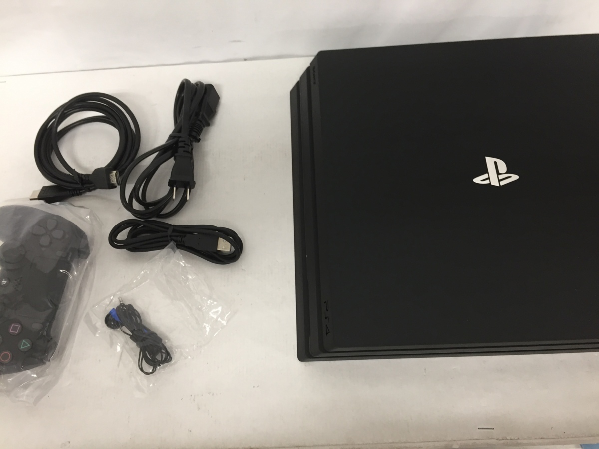 [298-1127-95]☆良品☆PlayStation4 Pro ジェット・ブラック 1TB 2台セット 4K CUH-7100B B01