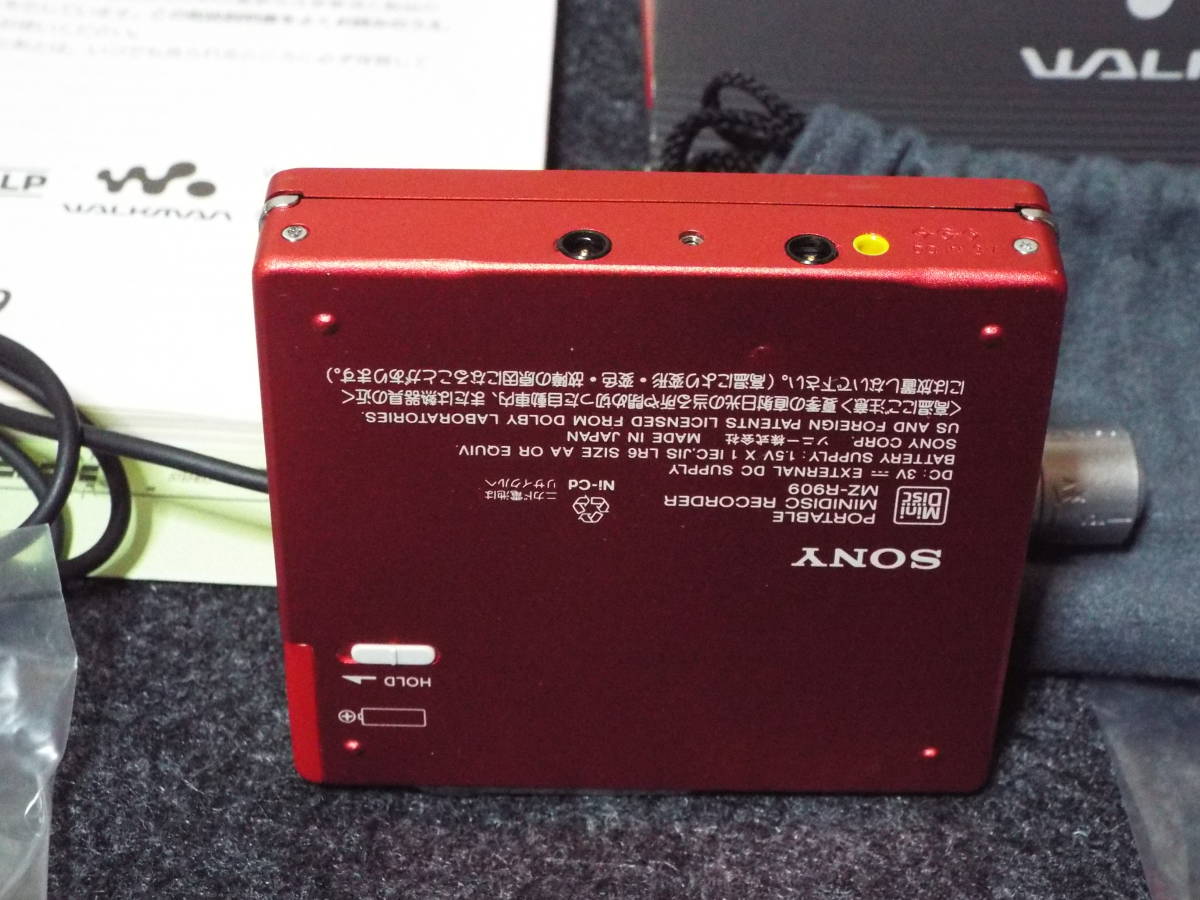 MZ-R909 SONY ソニー WALKMAN MDウォークマン MD Sony 録再MD 