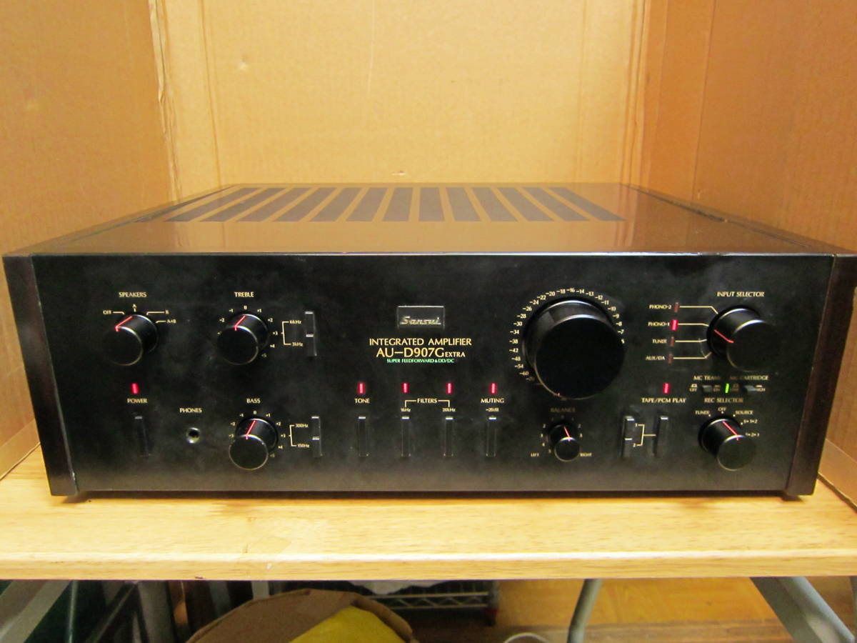 サンスイ AU-D907G プリメインアンプ 動作 AU-D907G SANSUI サンスイ EXTRA EXTRAの仕様 プリメインアンプ