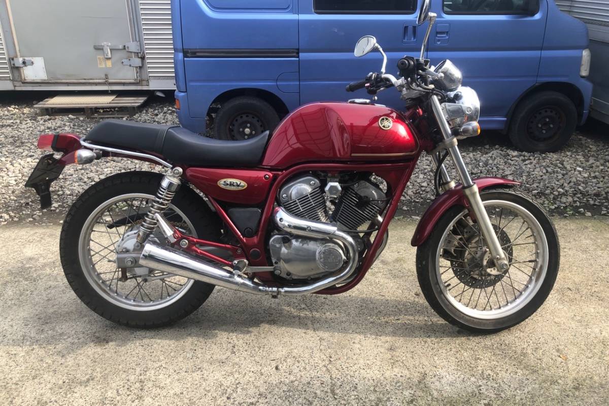 4DN SRV250 YAMAHA ヤマハ 250㏄ - エンジン実働 0 Yahoo!オークション 