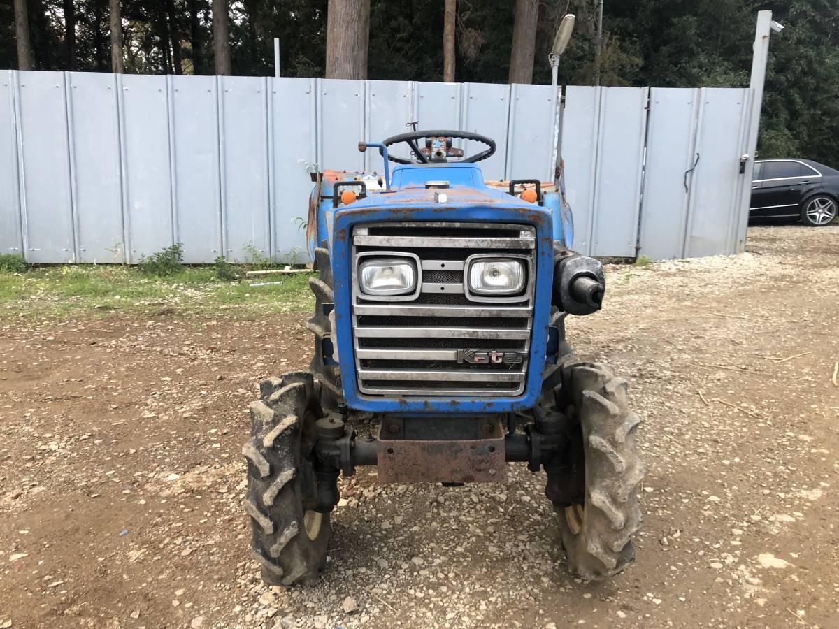 中古 トラクター 鉄車輪 11-24I型 左右セット 直径約900mm 台座付き